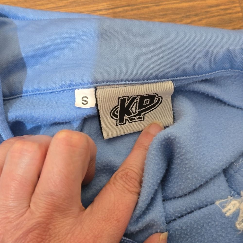 KINGSPLAY TRACK SUIT LIGHT BLUE ZIP - Picture 11 of 12